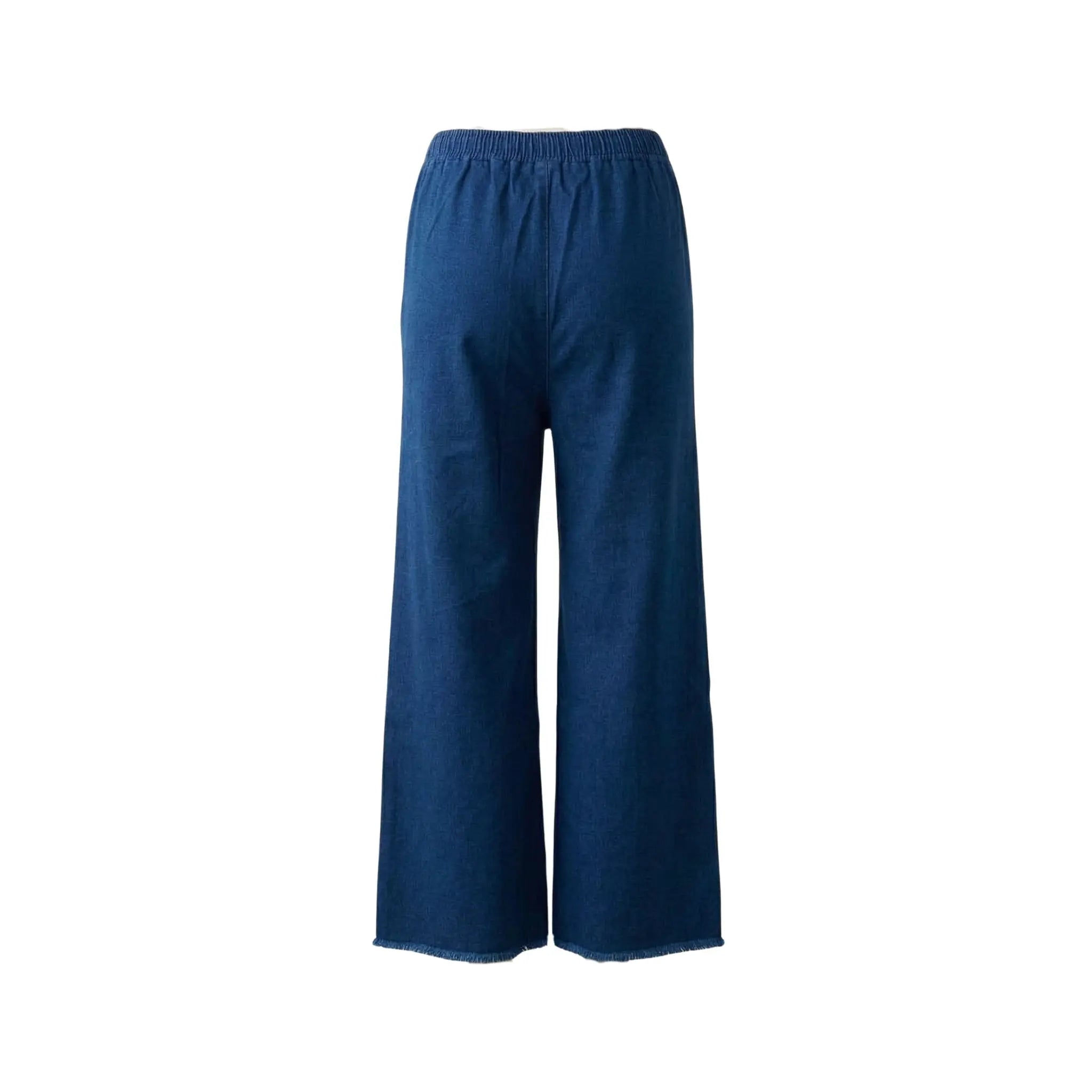 The Indigo Wide-Leg Denim | Minimal Design | Aesthetic ABHSILA